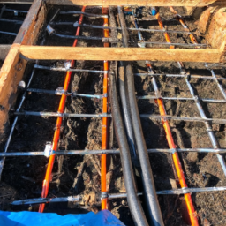 Construction d'une Fondation en Béton Armé pour un Bâtiment Durable Francheville